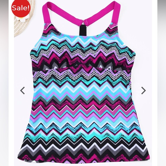 New tankini top only new no tags - Picture 3 of 6